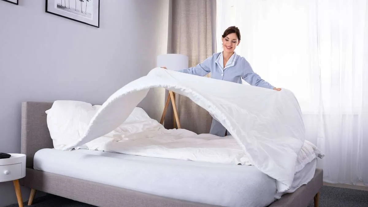 „Povlečení by se nemělo měnit každé dva týdny nebo každý měsíc“ – přesný interval výměny překvapí