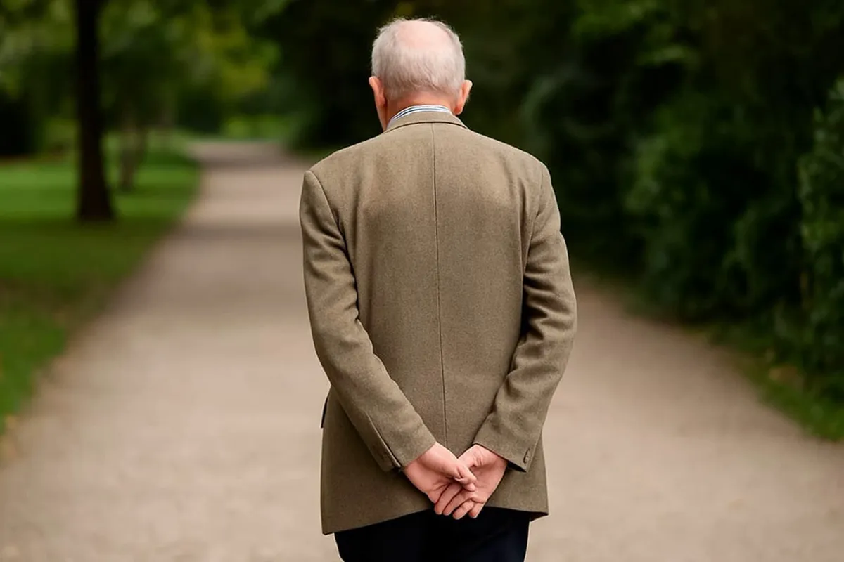 Chůze s rukama za zády — nahlédnutí do naší mysli