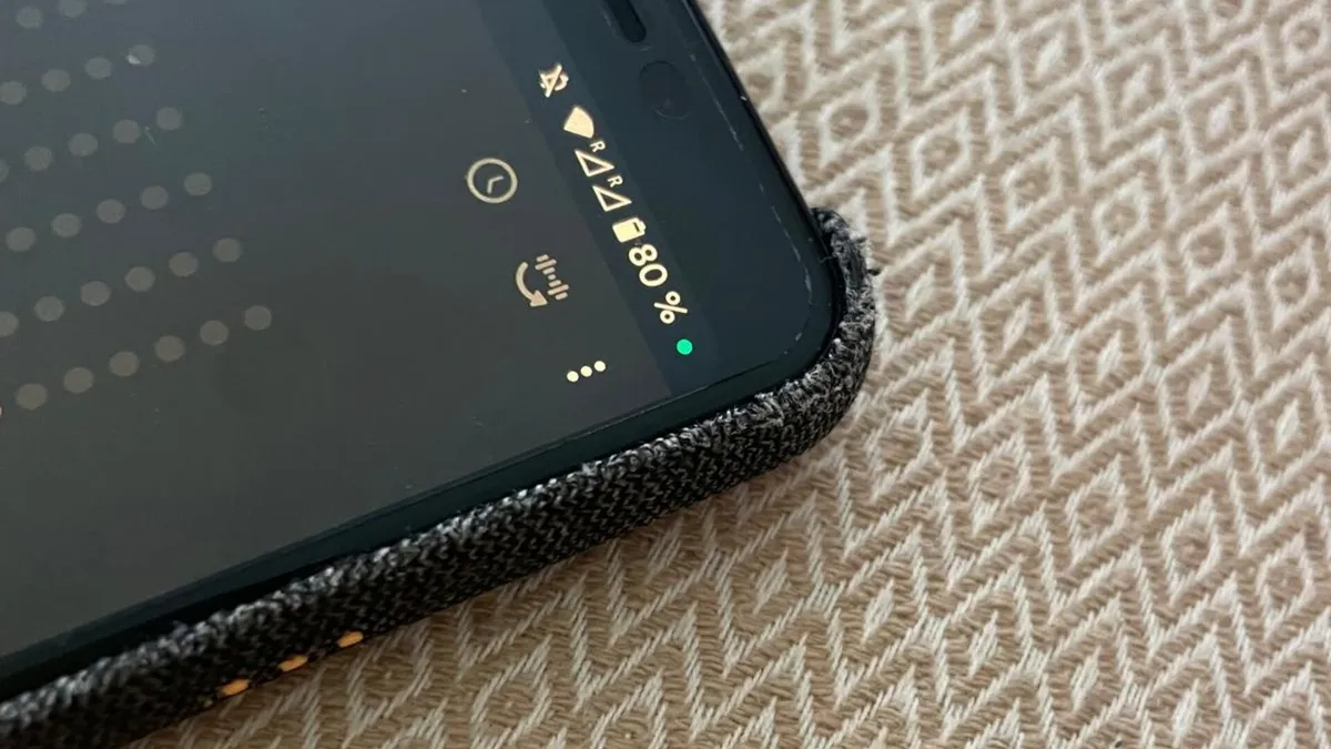 Co znamená zelená tečka na vašem Android telefonu a jak ji vypnout