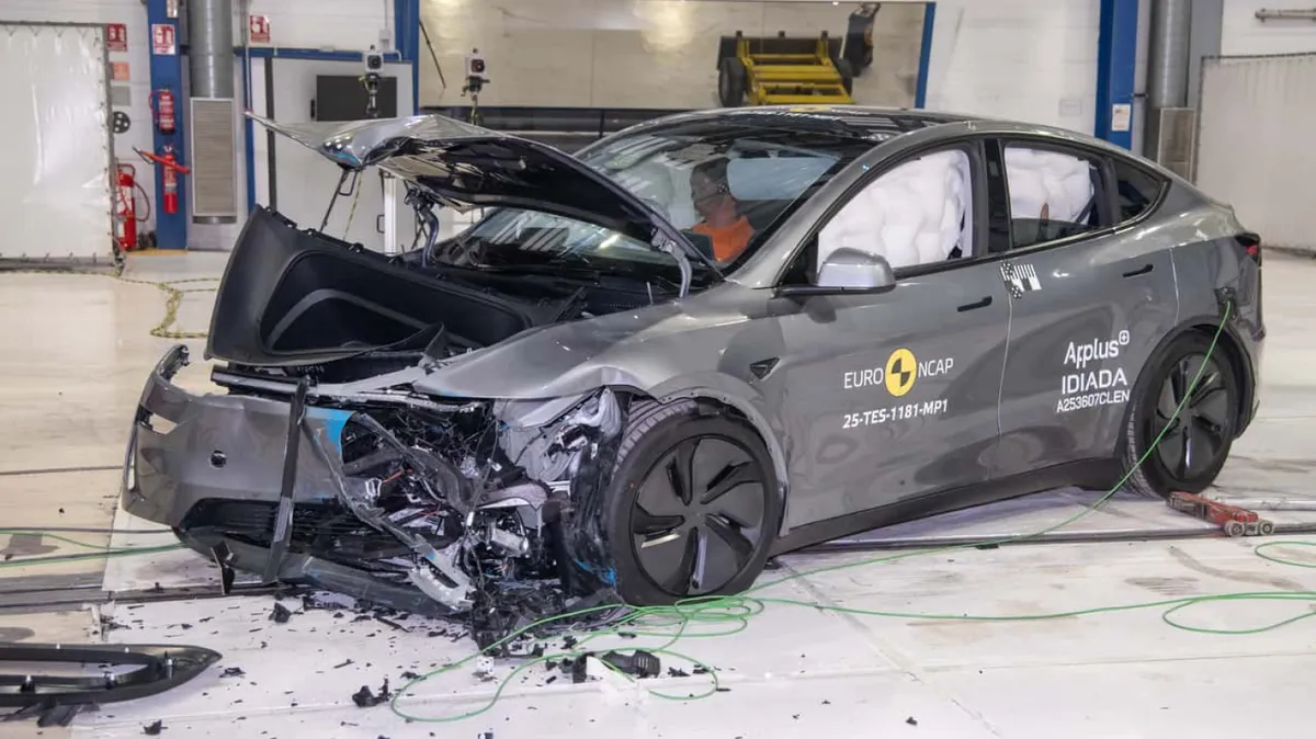 Elektromobily vedou žebříčky Euro NCAP za rok 2025