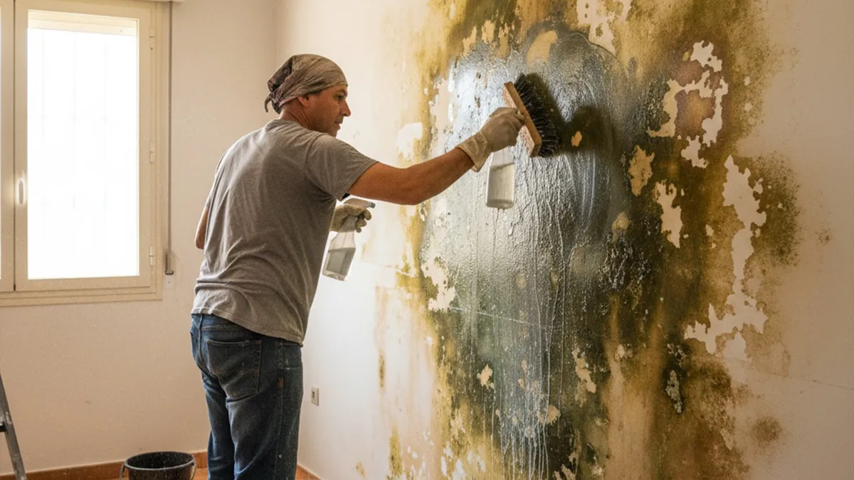 Jak se účinně vypořádat s plísní v domácnosti