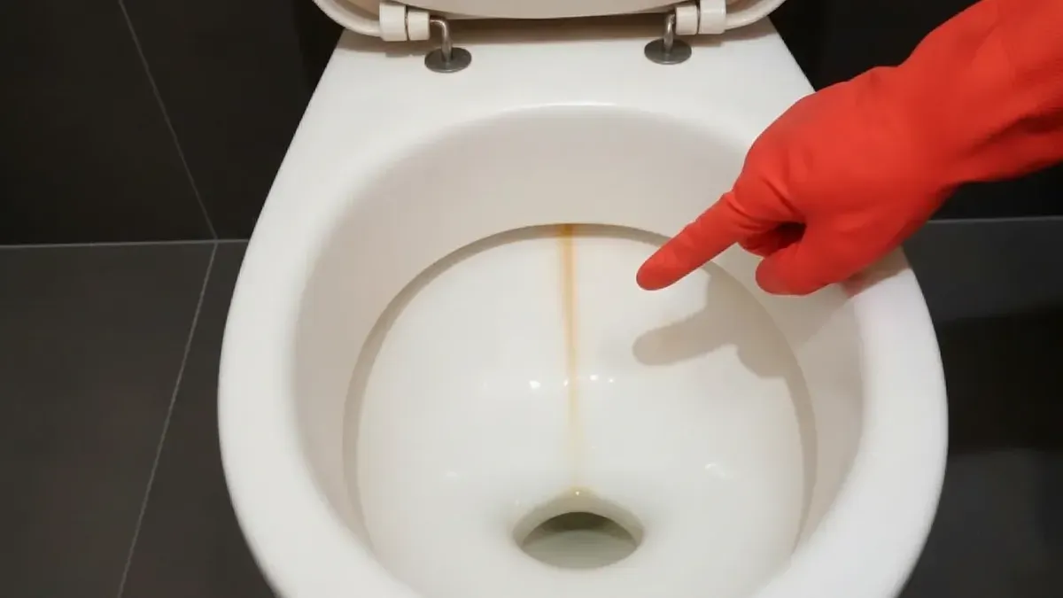 Jak účinně odstranit žlutý okraj v záchodové míse?