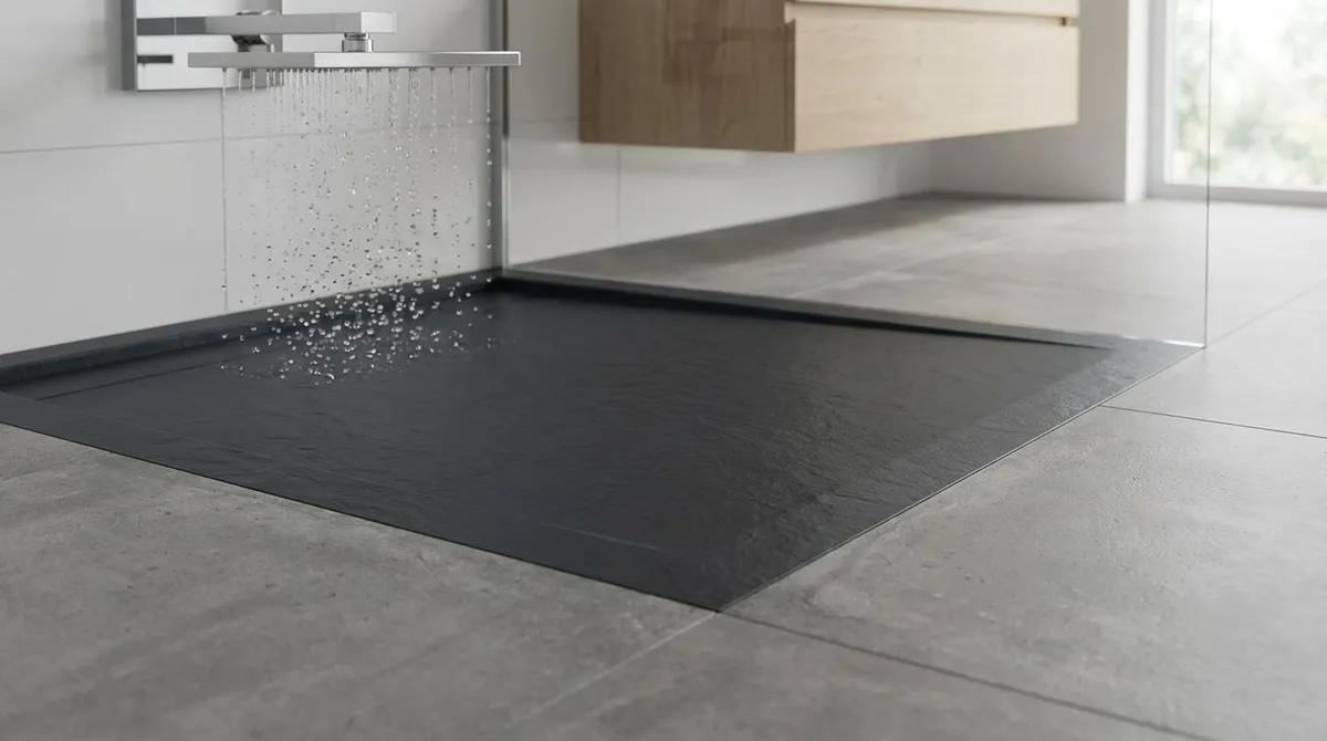 Ultraplochá sprchová vanička: nový standard pro koupelny