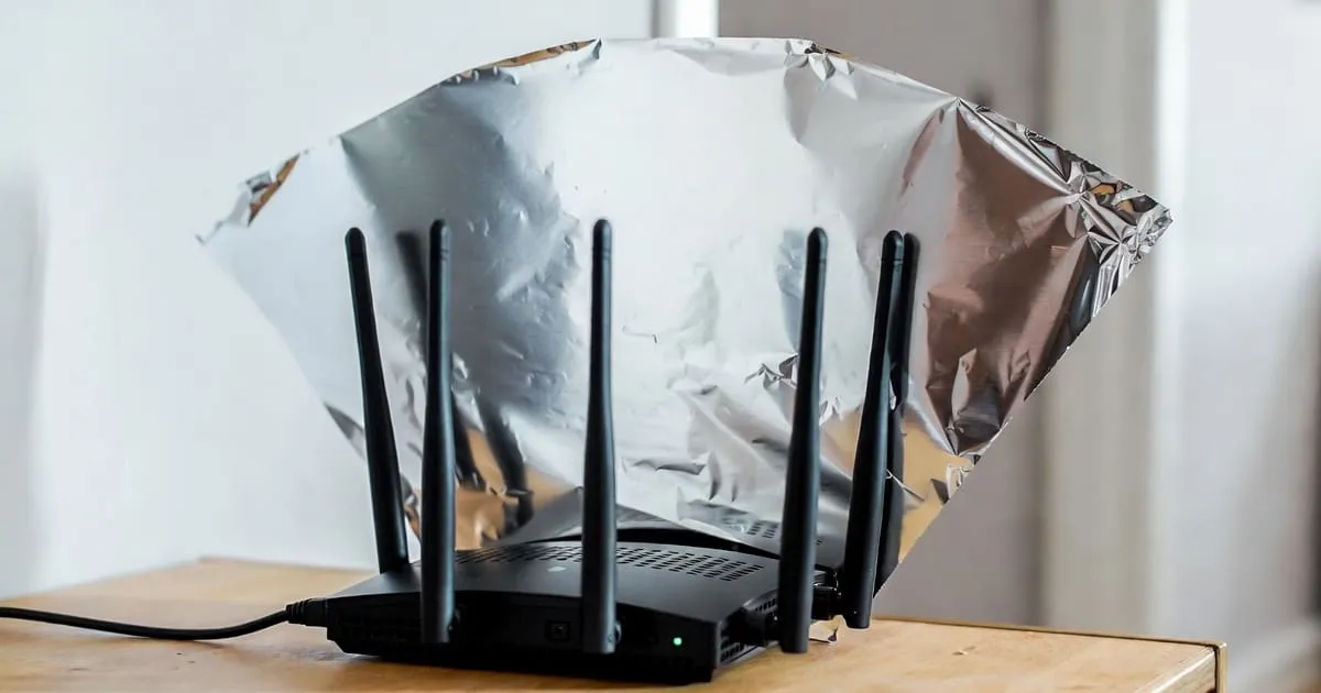 Jednoduchý trik na zlepšení WiFi signálu pomocí hliníkové fólie